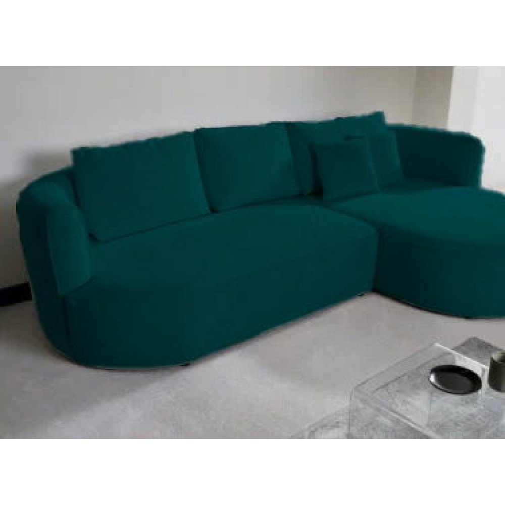 Γωνιακός καναπές Iris Mini-Prasino-Δεξιά