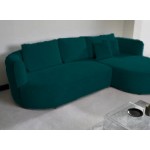 Γωνιακός καναπές Iris Mini-Prasino-Δεξιά