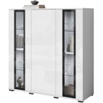 Βιτρίνα Caro HB 120-Leuko