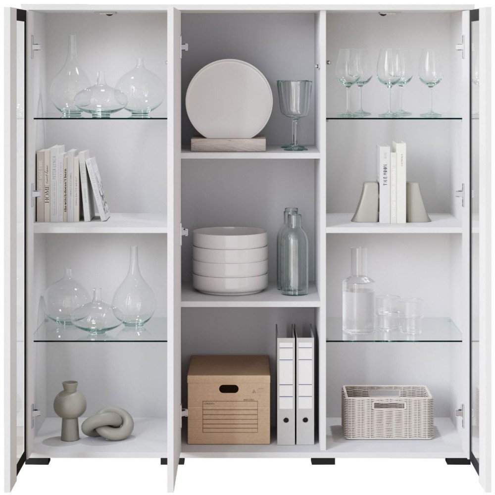 Βιτρίνα Caro HB 120-Leuko