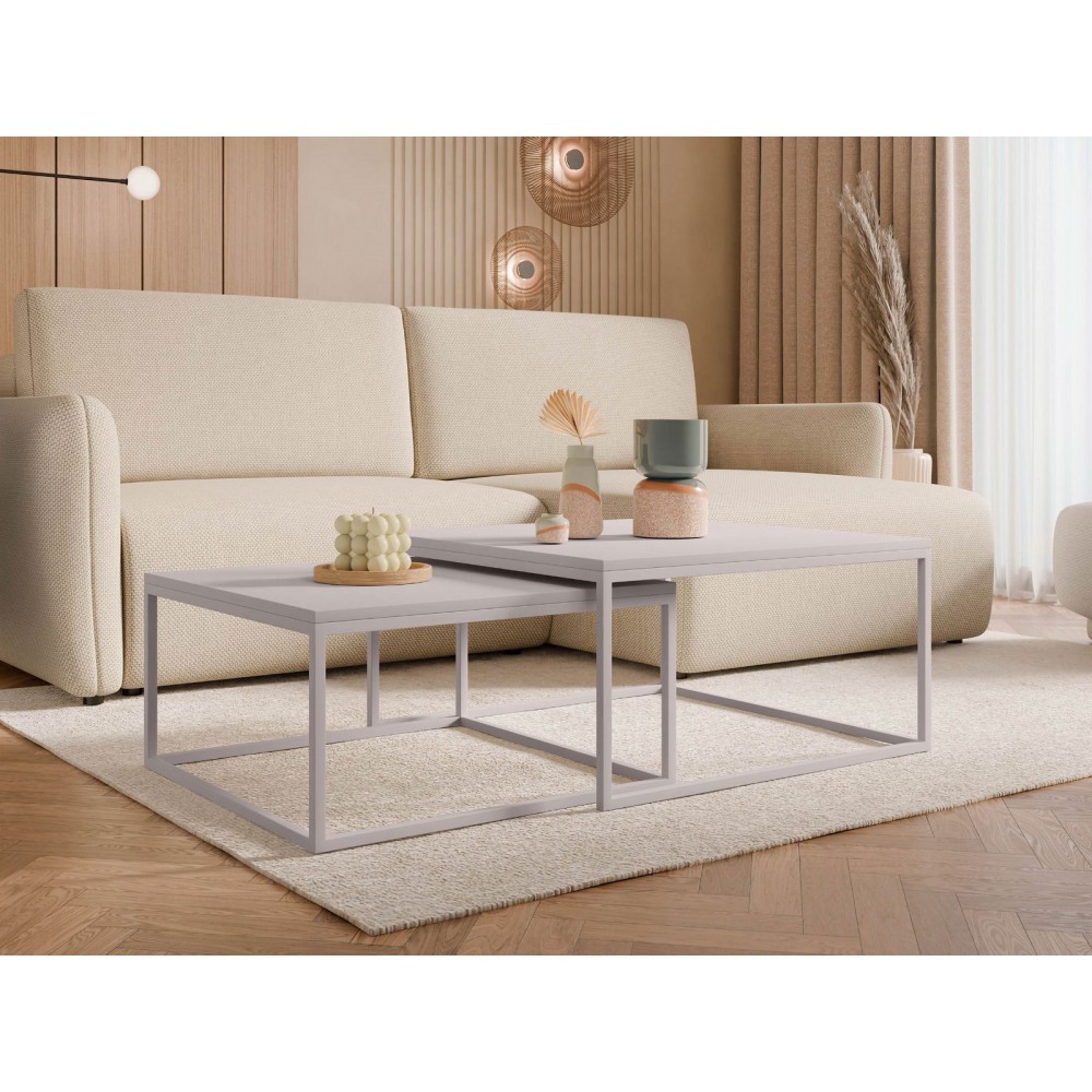 Σετ τραπεζάκια σαλονιού Dual -Cashmere