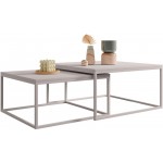 Σετ τραπεζάκια σαλονιού Dual -Cashmere