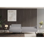 Γωνιακός καναπές Solace-Ekrou-Δεξιά