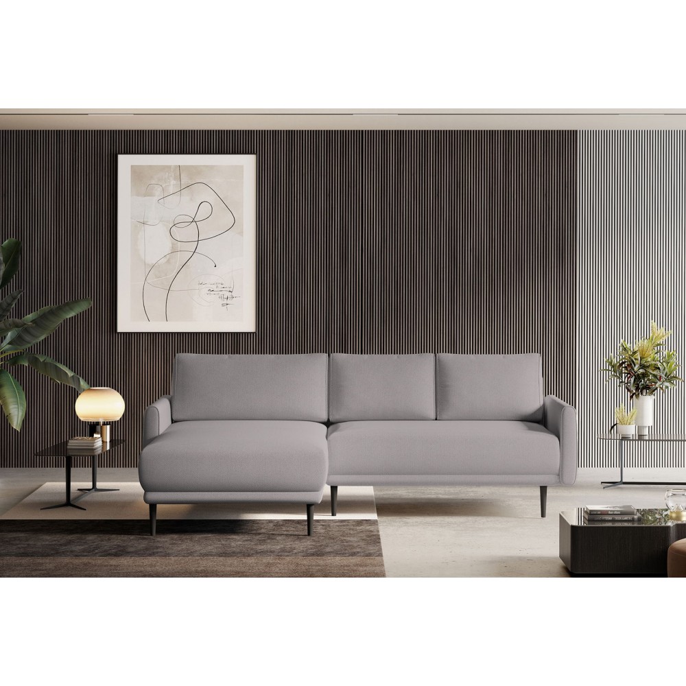 Γωνιακός καναπές Solace-Ekrou-Αριστερή