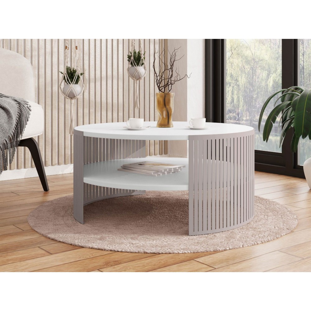 Τραπεζάκι σαλονιού Fikoli-Leuko