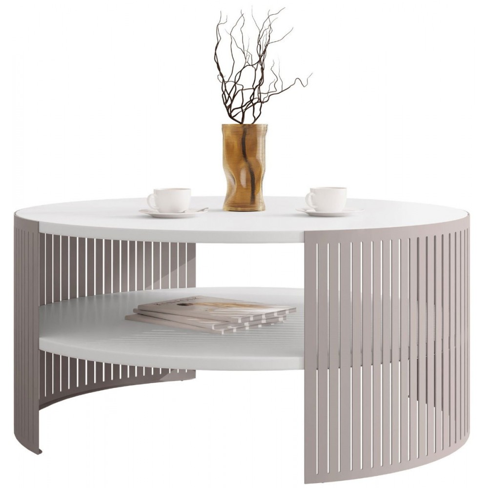 Τραπεζάκι σαλονιού Fikoli-Leuko