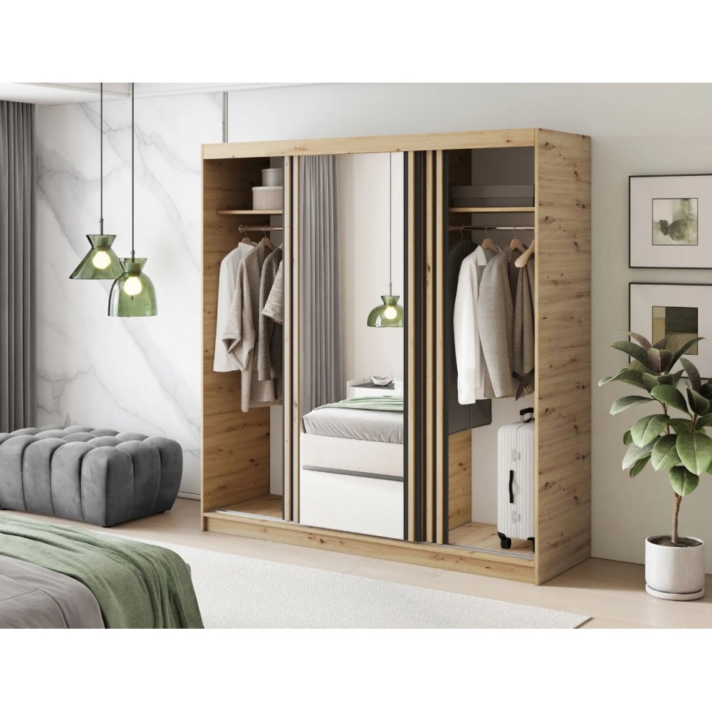 Ντουλάπα Romerio III συρόμενη