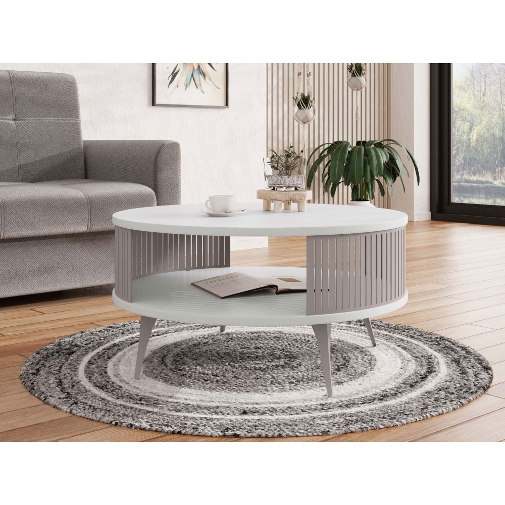 Τραπεζάκι σαλονιού Roenni III-Leuko