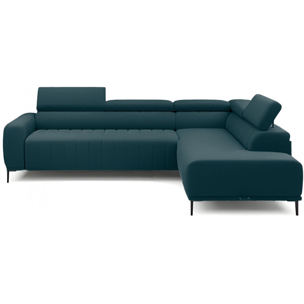 Γωνιακός καναπές Elysia-Prasino-Δεξιά