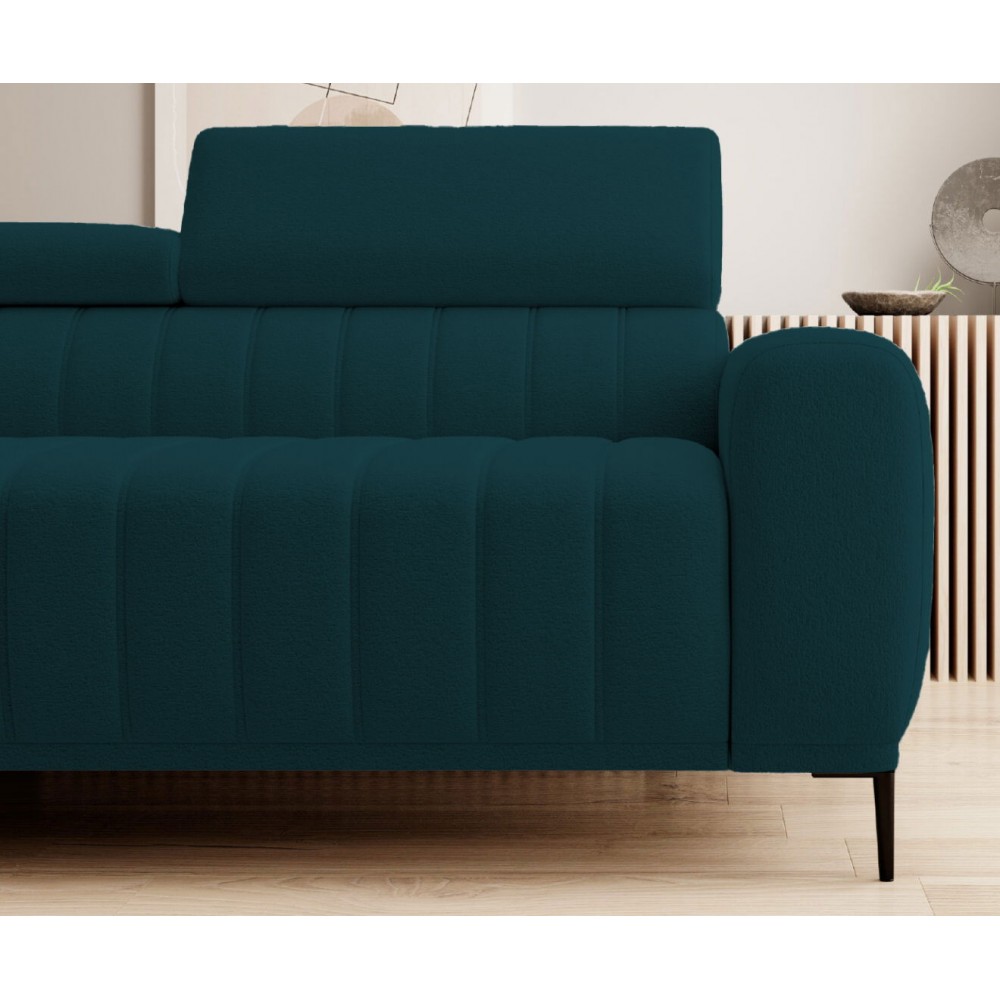 Γωνιακός καναπές Elysia-Prasino-Δεξιά