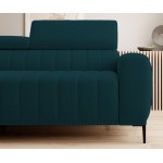 Γωνιακός καναπές Elysia-Prasino-Δεξιά