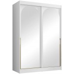 Ντουλάπα Modin συρόμενη-Leuko-Μήκος: 150 εκ.