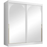 Ντουλάπα Modin συρόμενη-Leuko-Μήκος: 200 εκ.