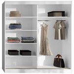 Ντουλάπα Modin συρόμενη-Leuko-Μήκος: 200 εκ.