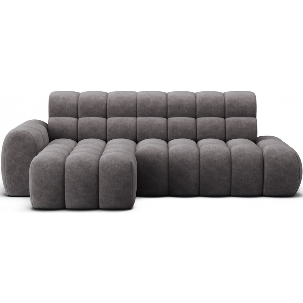 Γωνιακός καναπές Nerida-Gkri Skouro-Αριστερή