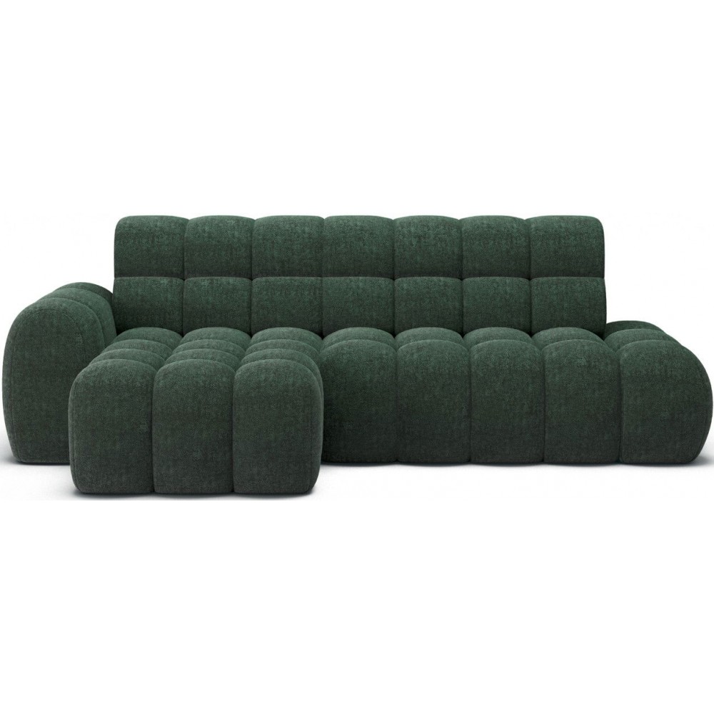 Γωνιακός καναπές Nerida-Prasino-Αριστερή