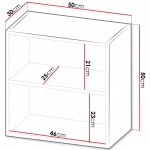 Κρεμαστό ντουλάπι Capital II 50x30x50