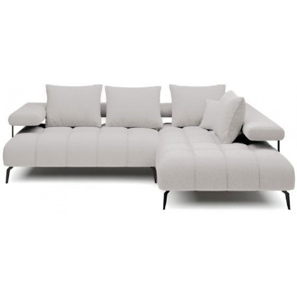 Γωνιακός καναπές Magnito-Ekrou-Δεξιά