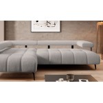 Γωνιακός καναπές Magnito-Ekrou-Δεξιά