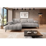 Γωνιακός καναπές Magnito-Ekrou-Αριστερή