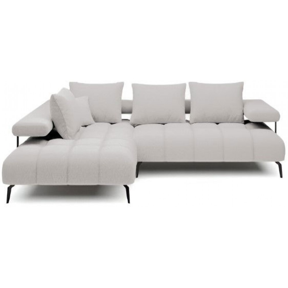 Γωνιακός καναπές Magnito-Ekrou-Αριστερή