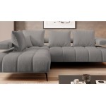 Γωνιακός καναπές Magnito-Ekrou-Αριστερή