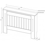 Κάλυμμα καλοριφέρ Kalina-Μήκος: 112 εκ.