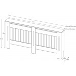 Κάλυμμα καλοριφέρ Kalina-Μήκος: 172 εκ.