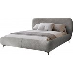 Επενδυμένο κρεβάτι Moe-Gkri-200 x 200
