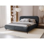 Επενδυμένο κρεβάτι Moe-Anthraki-140 x 200