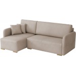 Γωνιακός καναπές Como-Beige