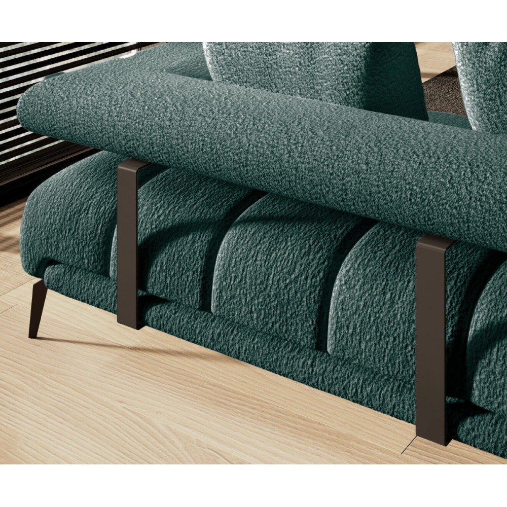 Γωνιακός καναπές Magnito Mini-Kyparissi-Δεξιά