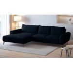 Γωνιακός καναπές Sanur-Mple Skouro-Αριστερή