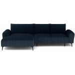 Γωνιακός καναπές Sanur-Mple Skouro-Αριστερή