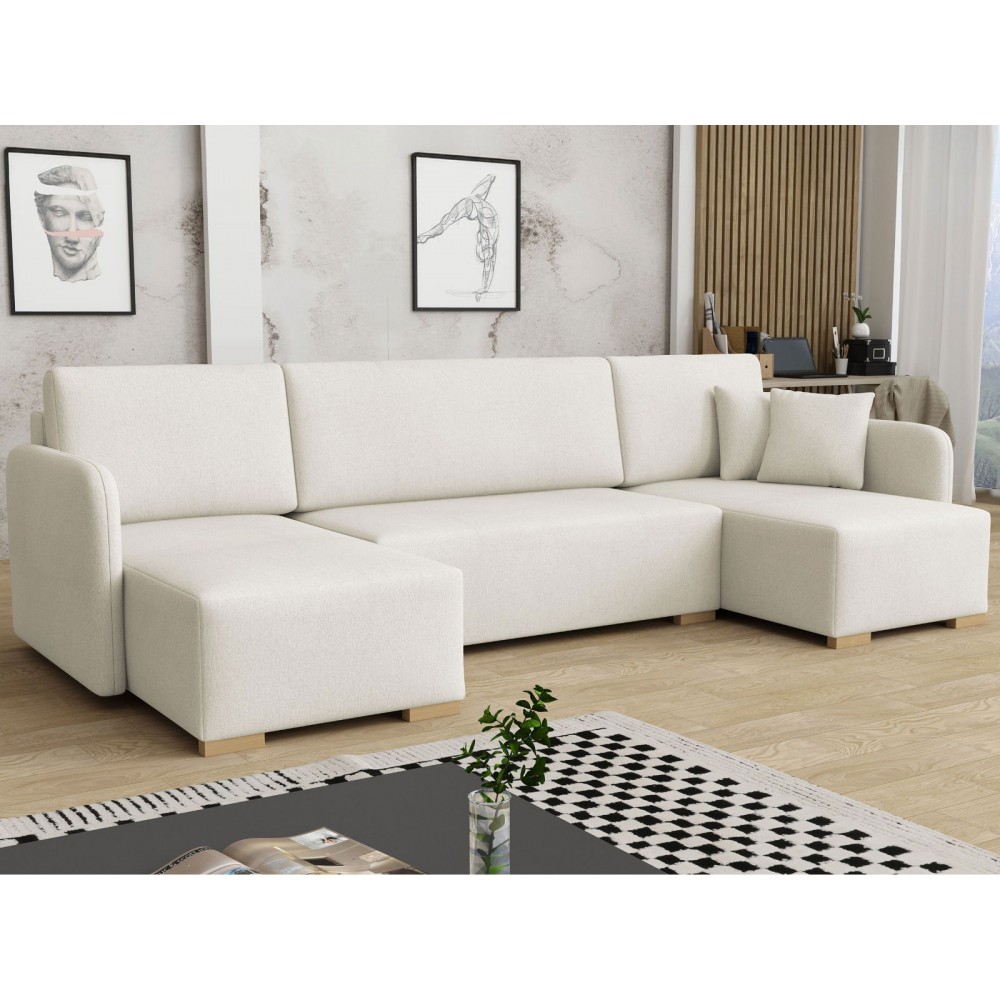 Γωνιακός καναπές Como U-Leuko