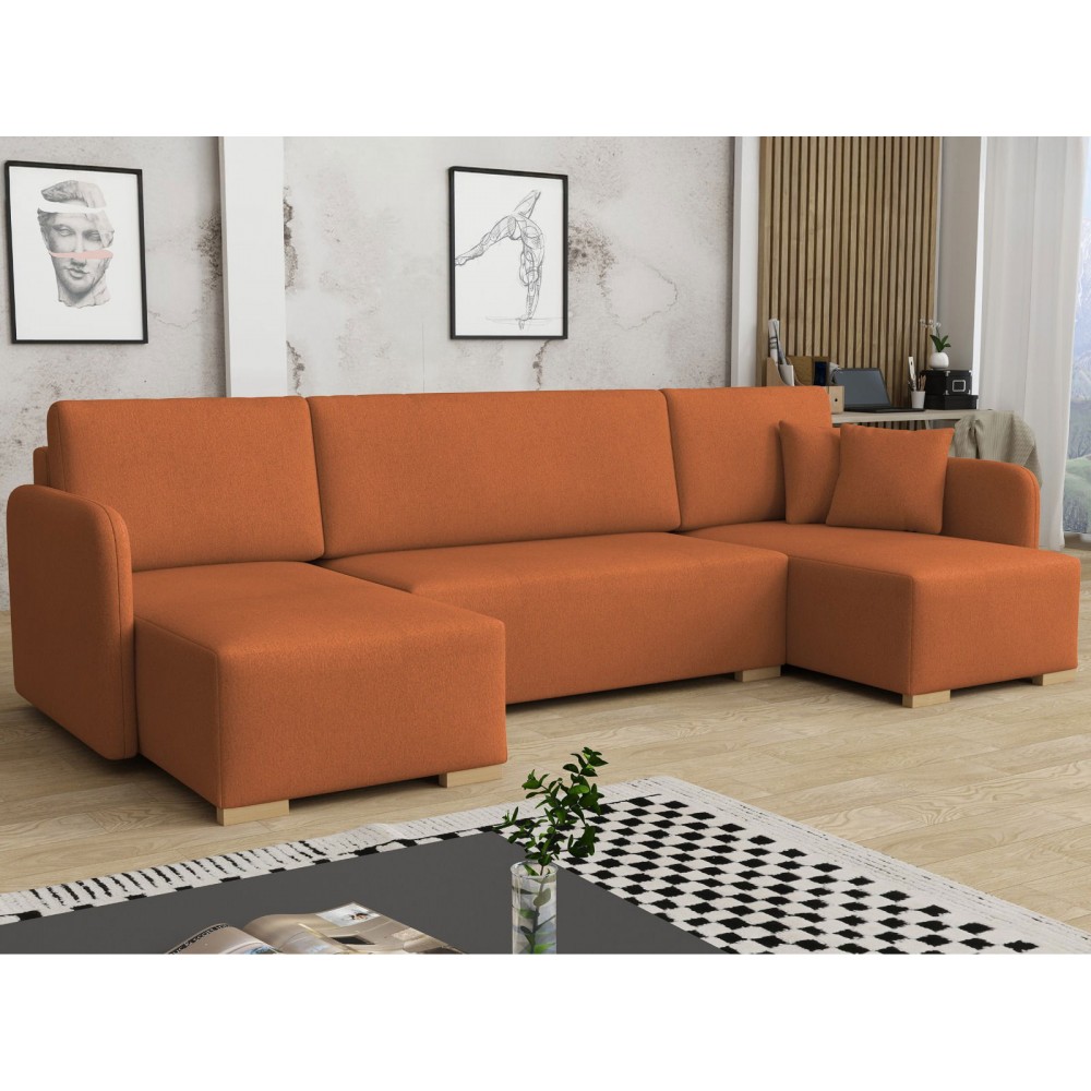 Γωνιακός καναπές Como U-Portokali
