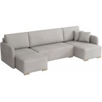 Γωνιακός καναπές Como U-Gkri Anoixto
