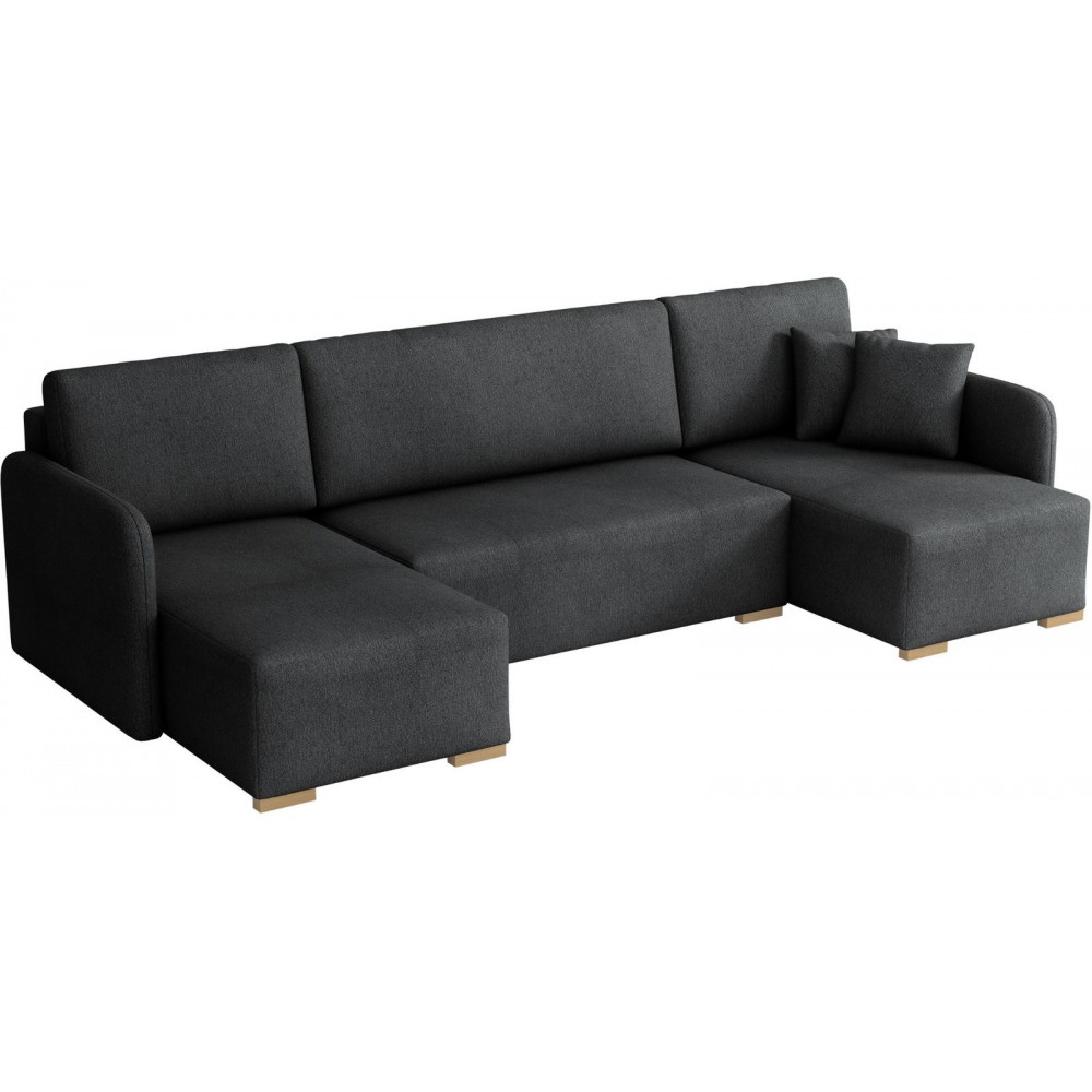 Γωνιακός καναπές Como U-Anthraki