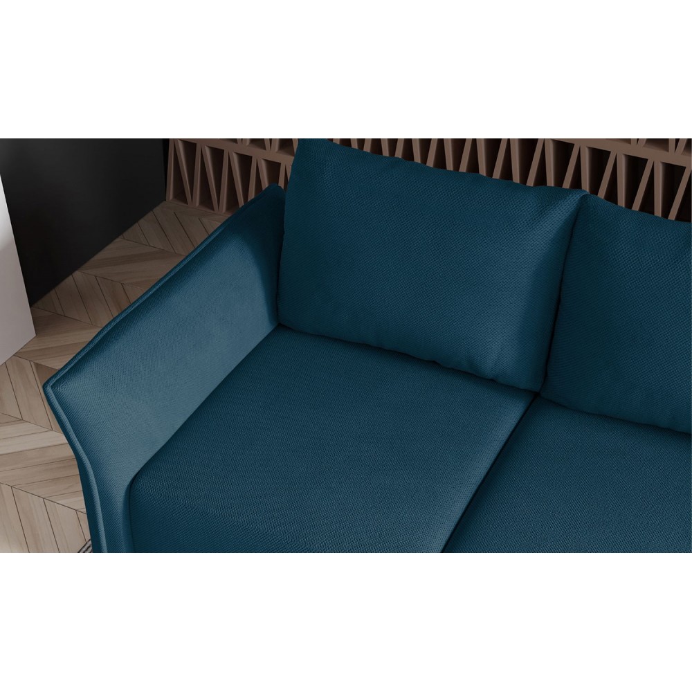 Γωνιακός καναπές Josephine -Petrol-Δεξιά