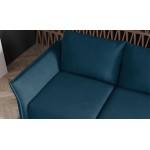 Γωνιακός καναπές Josephine -Petrol-Αριστερή