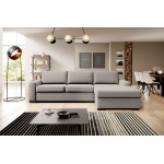 Γωνιακός καναπές Orchid-Ekrou-Δεξιά