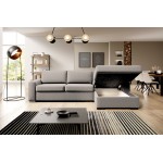 Γωνιακός καναπές Orchid-Ekrou-Αριστερή