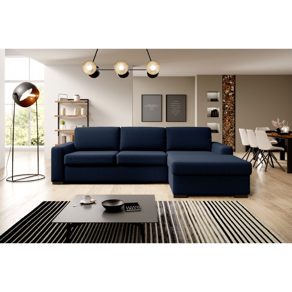 Γωνιακός καναπές Orchid-Mple Skouro-Δεξιά