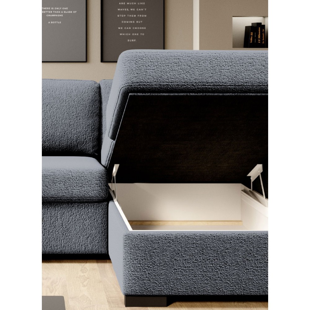 Γωνιακός καναπές Orchid-Gkri-Αριστερή