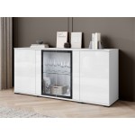 Μπουφές Caro SB 4D-Leuko-Leuko gualistero 150x40x70