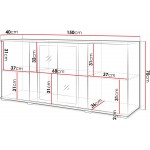 Μπουφές Caro SB 4D-Mauro