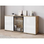 Μπουφές Caro SB 4D-Fusiko-Leuko gualistero 150x40x70