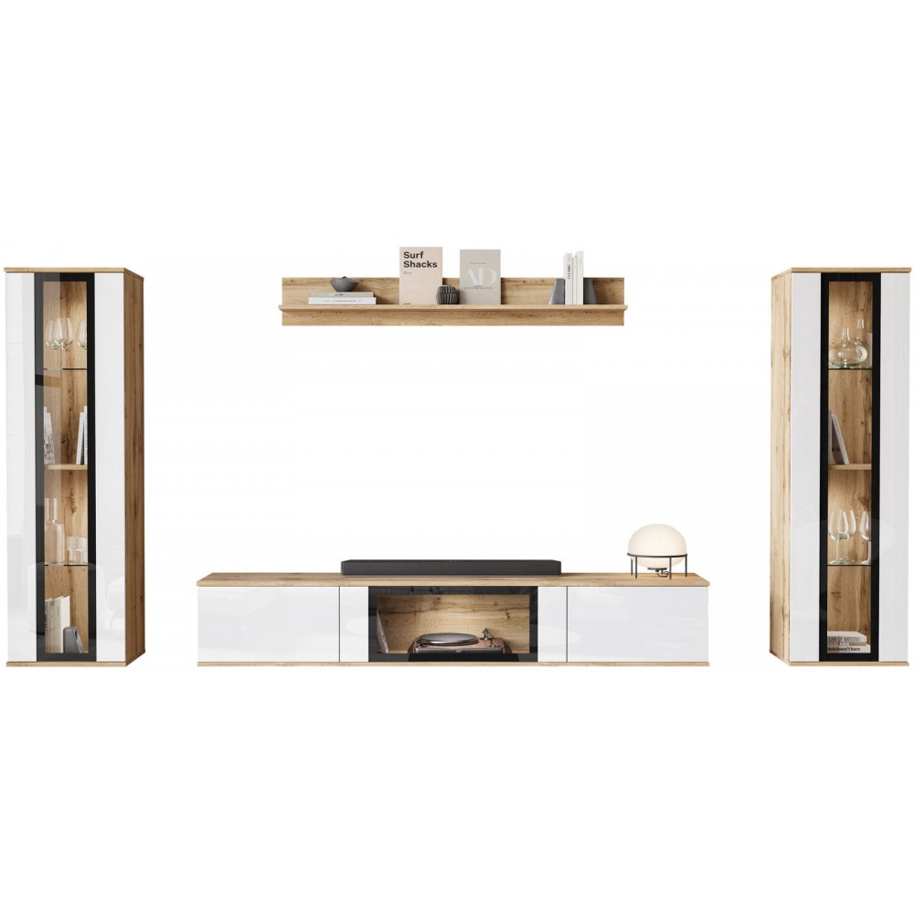 Σύνθετο σαλονιού Caro-Fusiko-Leuko gualistero