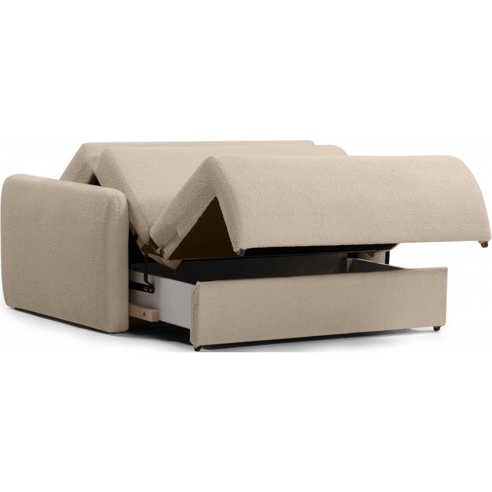 Πολυθρόνα - Κρεβάτι Nuvia-Beige 140x105x85