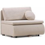 Πολυθρόνα - Κρεβάτι Boucle-Beige 101x83x87